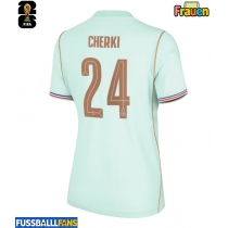 Frankreich Rayan Cherki #24 Auswärtstrikot Frauen WM 2026 Kurzarm
